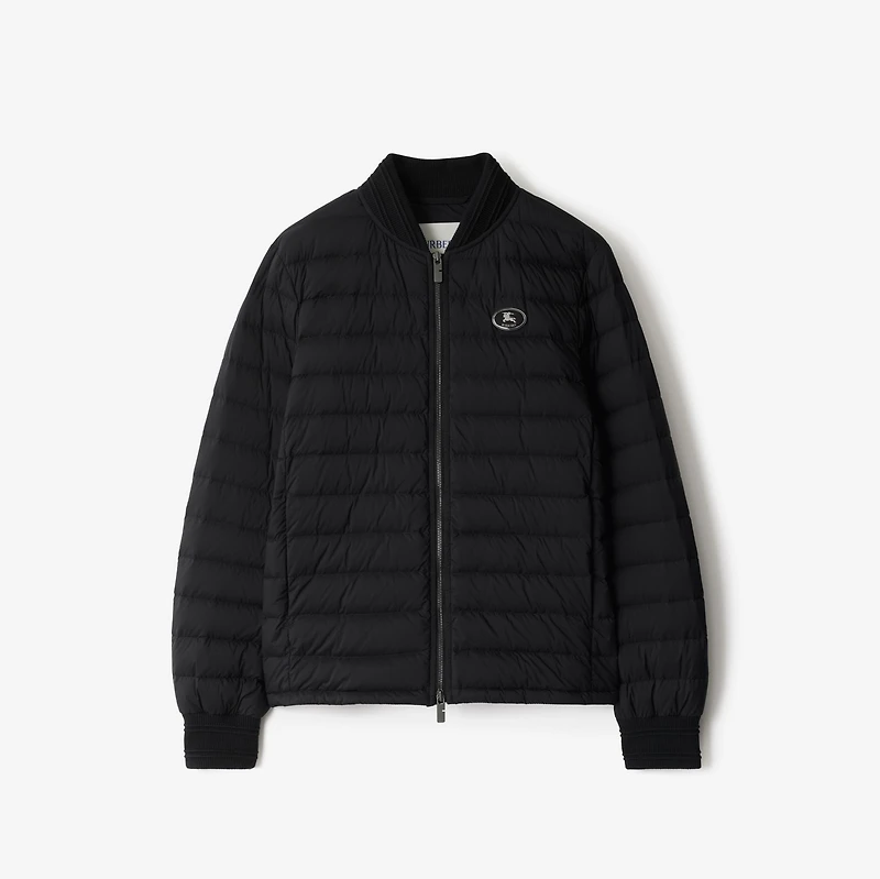 Nylon Puffer Jacket in Black - Men | Burberry® Official