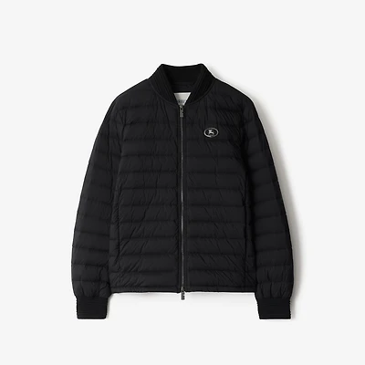 Nylon Puffer Jacket in Black - Men | Burberry® Official
