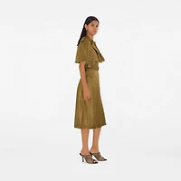 Check Leather Cabana Mules in Sand - Women | Burberry® Official