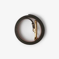 Check Belt in Archive beige/gold