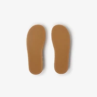 Check Espadrilles in Sand