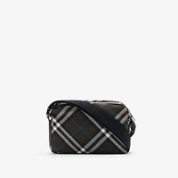 Check Crossbody Bag in Snug - Men | Burberry® Official