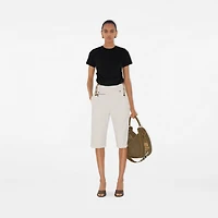 Festival Cotton T-shirt in Black - Women | Burberry® Official