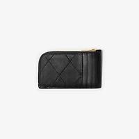 Strand Zip Card Case in Black - Women | Burberry® Official
