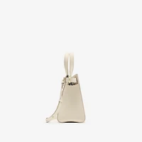 Small Cotswolds Tote in Soap beige - Women, Leather | Burberry® Official
