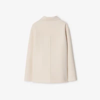 Wool Cashmere Jacket in Soap - Women | Burberry® Official