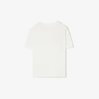Thomas Bear and Friends Cotton T-shirt in Chalk white | Burberry® Official