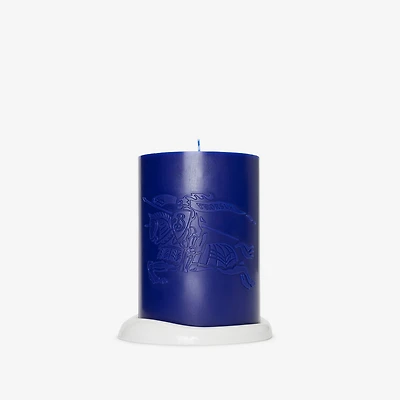 Woodfire and Clove Candle in Knight Blue | Burberry® Official