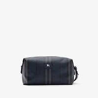 Highlands Travel Pouch in Navy - Men | Burberry® Official