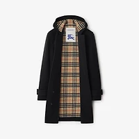 Wool Duffle Coat in Black - Men | Burberry® Official