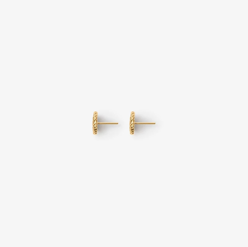 EKD Stud Earrings in Gold - Women | Burberry® Official