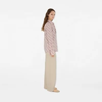 Check Cotton Shirt in Floss - Women | Burberry® Official