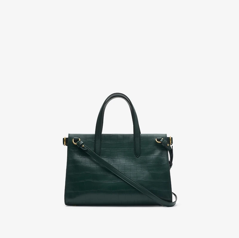 Small Cotswolds Tote in Ivy green - Women | Burberry® Official