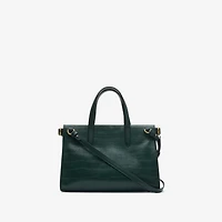 Small Cotswolds Tote in Ivy green - Women | Burberry® Official