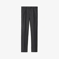 Wool Flannel Tailored Trousers in Brisk grey - Men | Burberry® Official