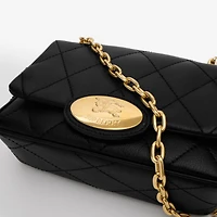 Small Strand Bag​ in Black - Women, Leather | Burberry® Official