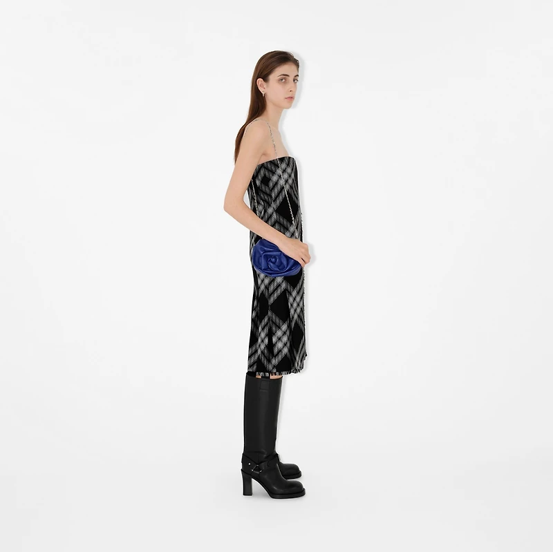 Rose Chain Clutch in Knight - Women | Burberry® Official