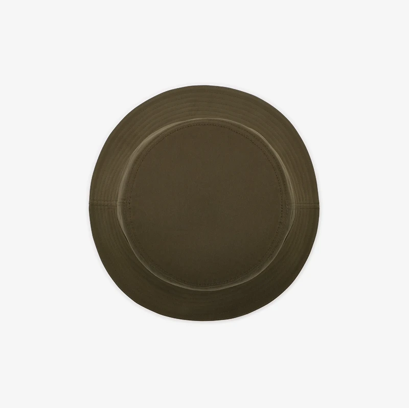 Reversible Gabardine Bucket Hat in Juniper green - Men | Burberry® Official