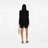 Wool Tailored Jacket in Black - Women | Burberry® Official