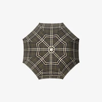 Check Folding Umbrella in Heath | Burberry® Official