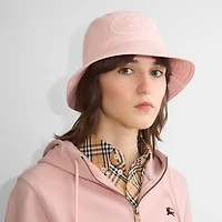 Knight Stamp Gabardine Bucket Hat in Flora - Men | Burberry® Official