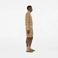 Check Track Jacket in Sand - Men | Burberry® Official