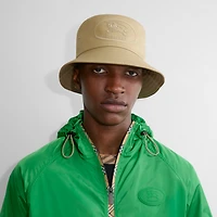 Knight Stamp Gabardine Bucket Hat in Hamper - Men | Burberry® Official