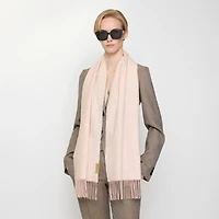 B Charm Cashmere Scarf in Peony pink | Burberry® Official