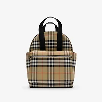 Check Baby Changing Backpack in Sand - Children | Burberry® Official