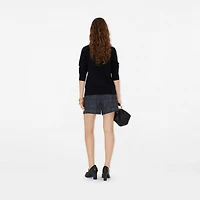 Cashmere Blend Cardigan in Black - Women | Burberry® Official