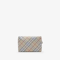 Check Baby Changing Pouch in Pale stone - Children | Burberry® Official