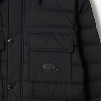 Nylon Padded Overshirt in Black - Men | Burberry® Official