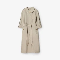 Long Lightweight Trench Coat in Stone - Women | Burberry® Official