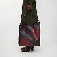 Large Highlands Shoulder Bag in Fig purple - Women | Burberry® Official