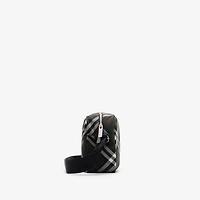 Check Crossbody Bag in Snug - Men | Burberry® Official