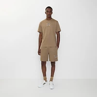 EKD Check Cotton Shorts in Clay brown - Men | Burberry® Official