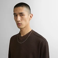 Shield Necklace in Silver - Men | Burberry® Official
