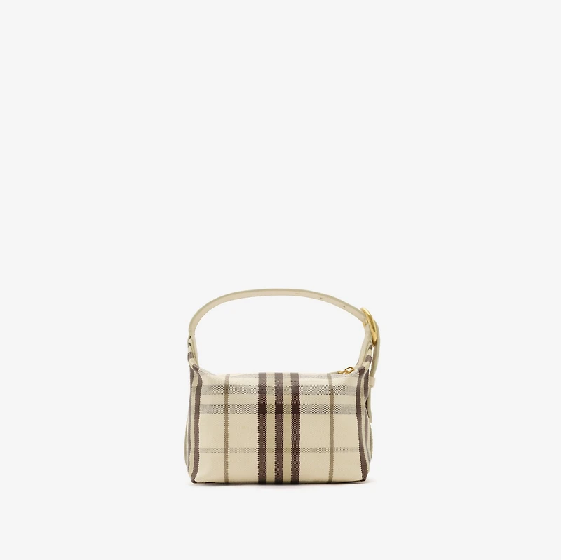Mini Highlands Duffle Bag in Light beige - Women | Burberry® Official