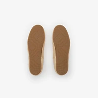 Suede Knight Runner Sneakers​ in Flax/dove beige - Women | Burberry® Official