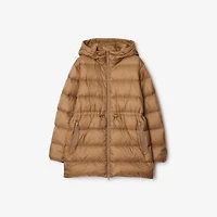 Nylon Puffer Jacket in Camel - Women | Burberry® Official