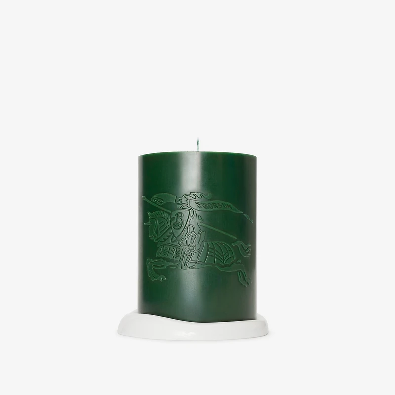 Ivy and Sandalwood Candle in Ivy green | Burberry® Official