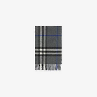 Check Cashmere Scarf in Marlborough grey | Burberry® Official