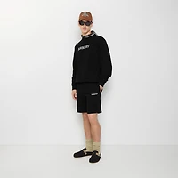 Logo Cotton Shorts in Black - Men | Burberry® Official