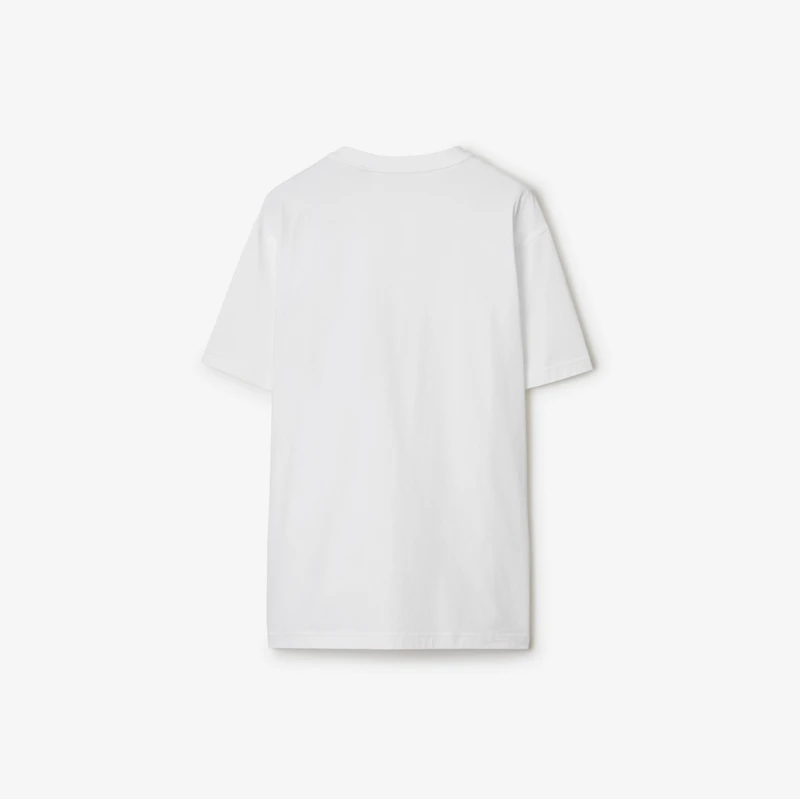 Check Pocket Cotton T-shirt in