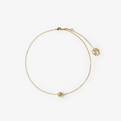 EKD Sphere Pearl Solitaire Necklace in Gold/pearl - Women | Burberry® Official