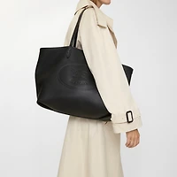 Medium Highlands Tote in Black - Women | Burberry® Official