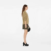 Cashmere Blend Cardigan in Flax - Women | Burberry® Official