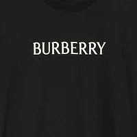 Logo Cotton T-shirt in Black - Men | Burberry® Official