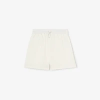 Stretch Nylon Shorts in Seashell white - Women | Burberry® Official