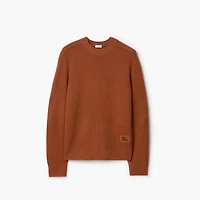 Cashmere Sweater in Ginger orange - Men | Burberry® Official